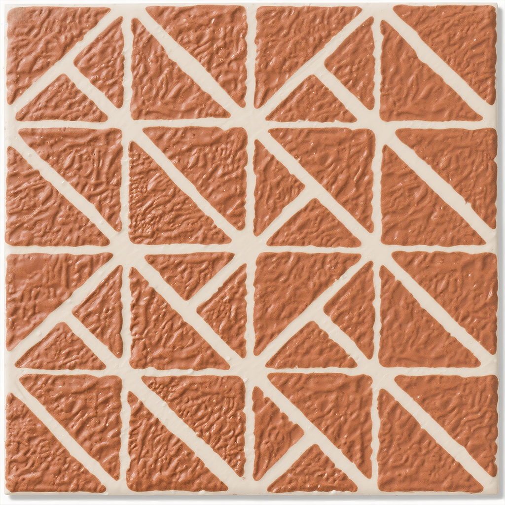 3D Triangular Brick Relief Pattern Peel and Stick Wall Tile
