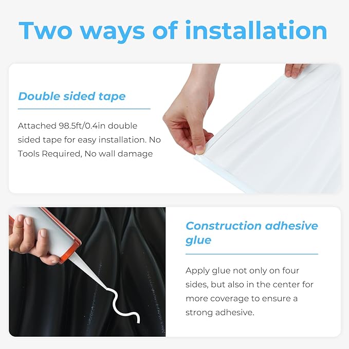 Wave Design Textured PVC Wall Panels - Brushed Silver