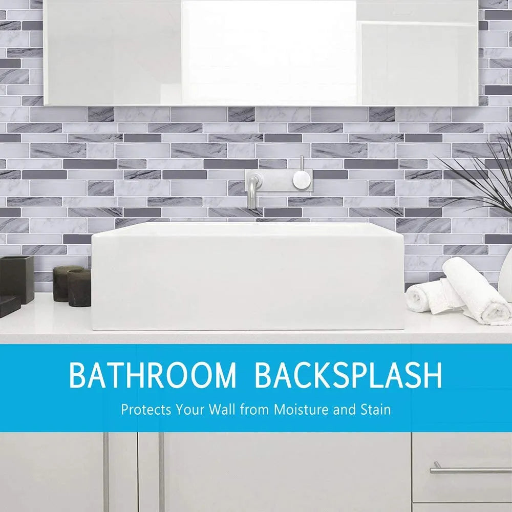 BUYSTICKTILES Linear Blend - Gray