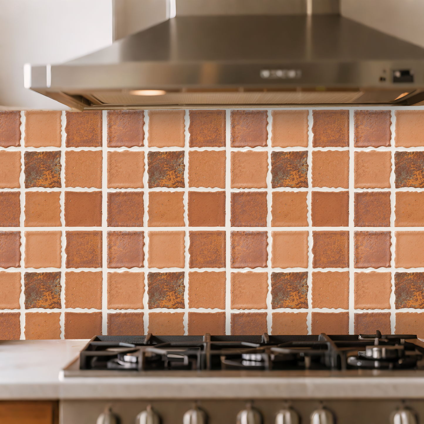 3D Vintage Red Brick Style Peel and Stick Wall Tile