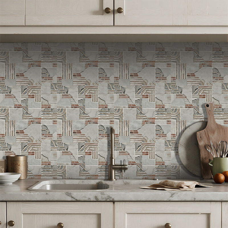 3D Industrial Loft Style Peel and Stick Wall Tile