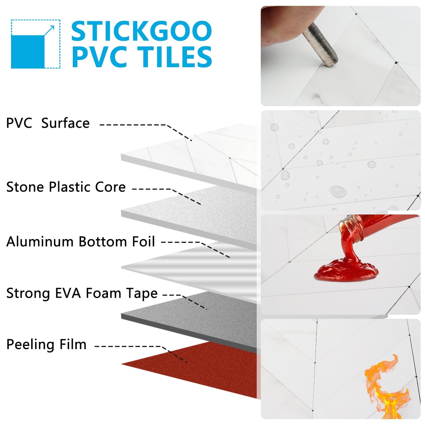 Herringbone Wall Tiles - Statuario White Marble