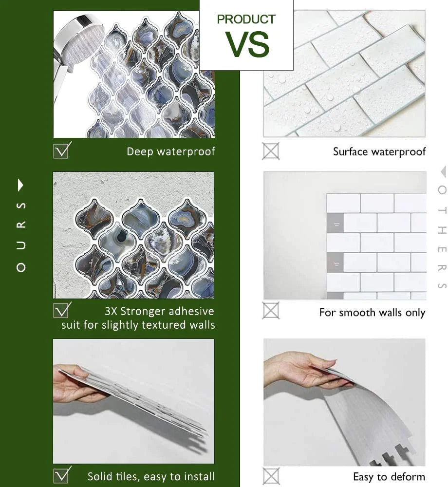 Arabesque - Faux Blue Agate