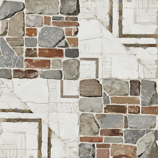 3D Industrial Style Peel and Stick Wall Tile