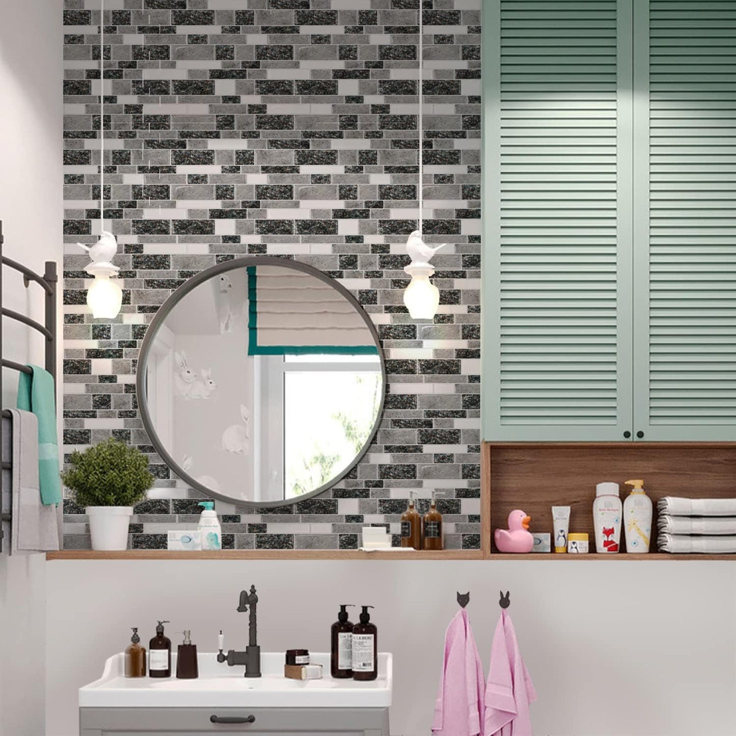 Linear Blend - Grey Granite