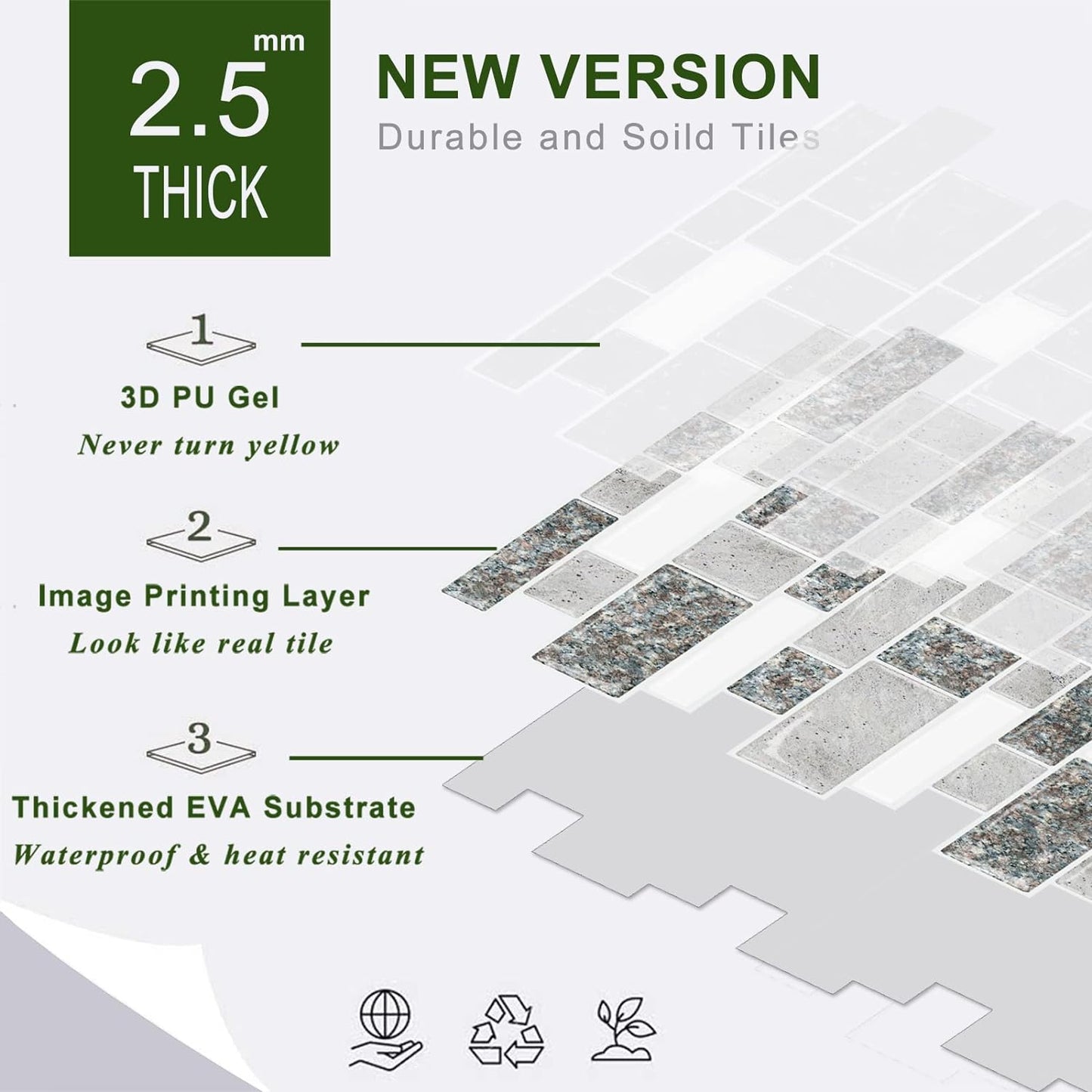 Linear Blend - Grey Granite