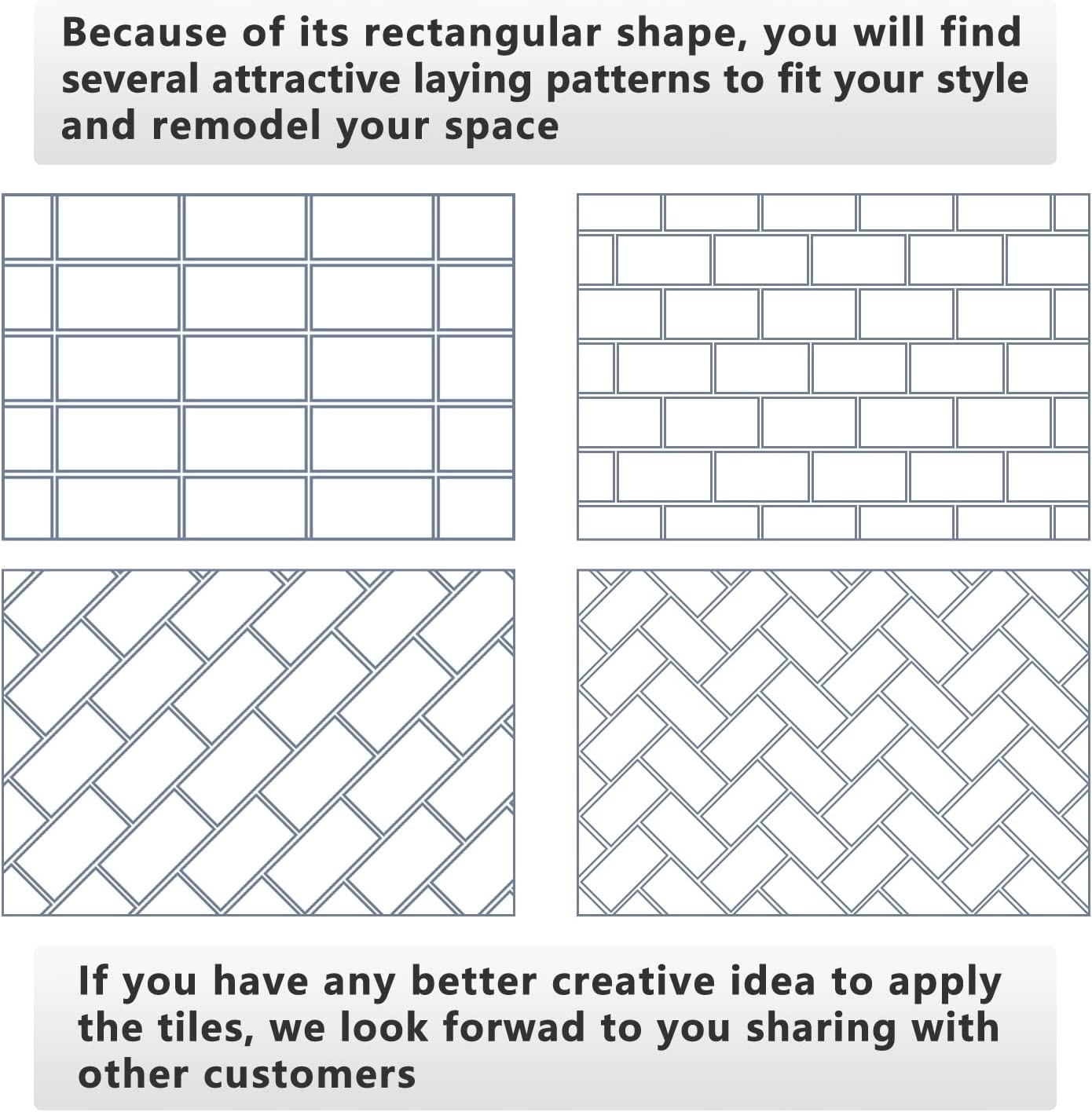 3''x6'' Subway Peel and Stick Tiles - Calacatta Gold