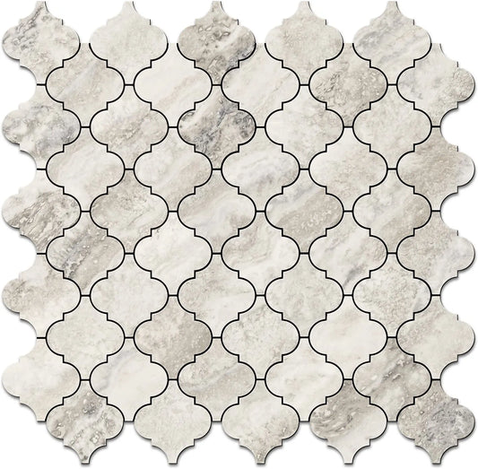Arabesque Peel and Stick Tiles - Beige