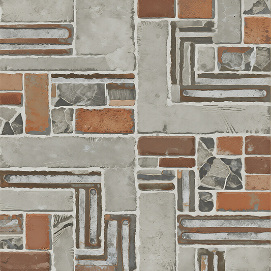 3D Industrial Chic Peel and Stick Wall Tile