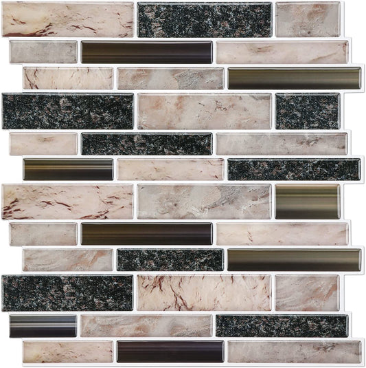 Blend Tiles Peel and Stick Tile Backsplash - Sandstone Look