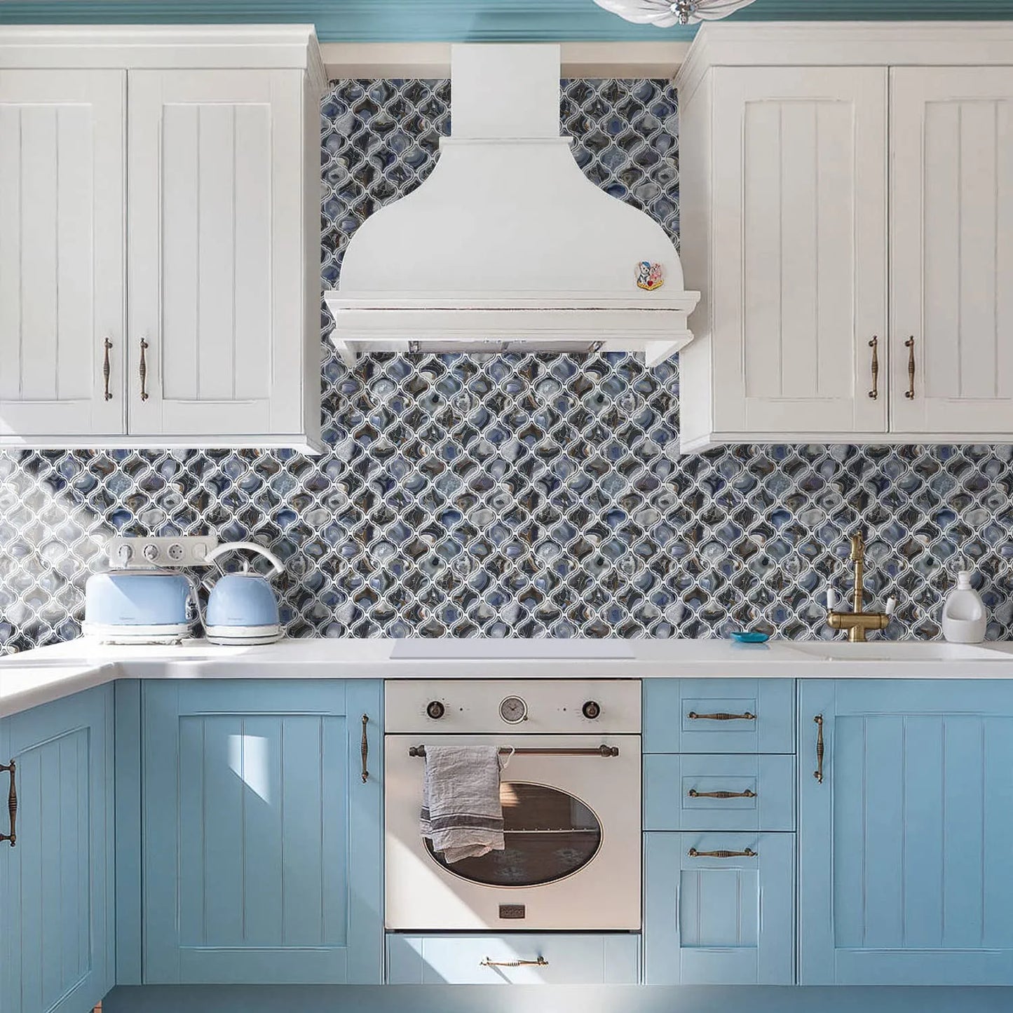 Arabesque - Faux Blue Agate