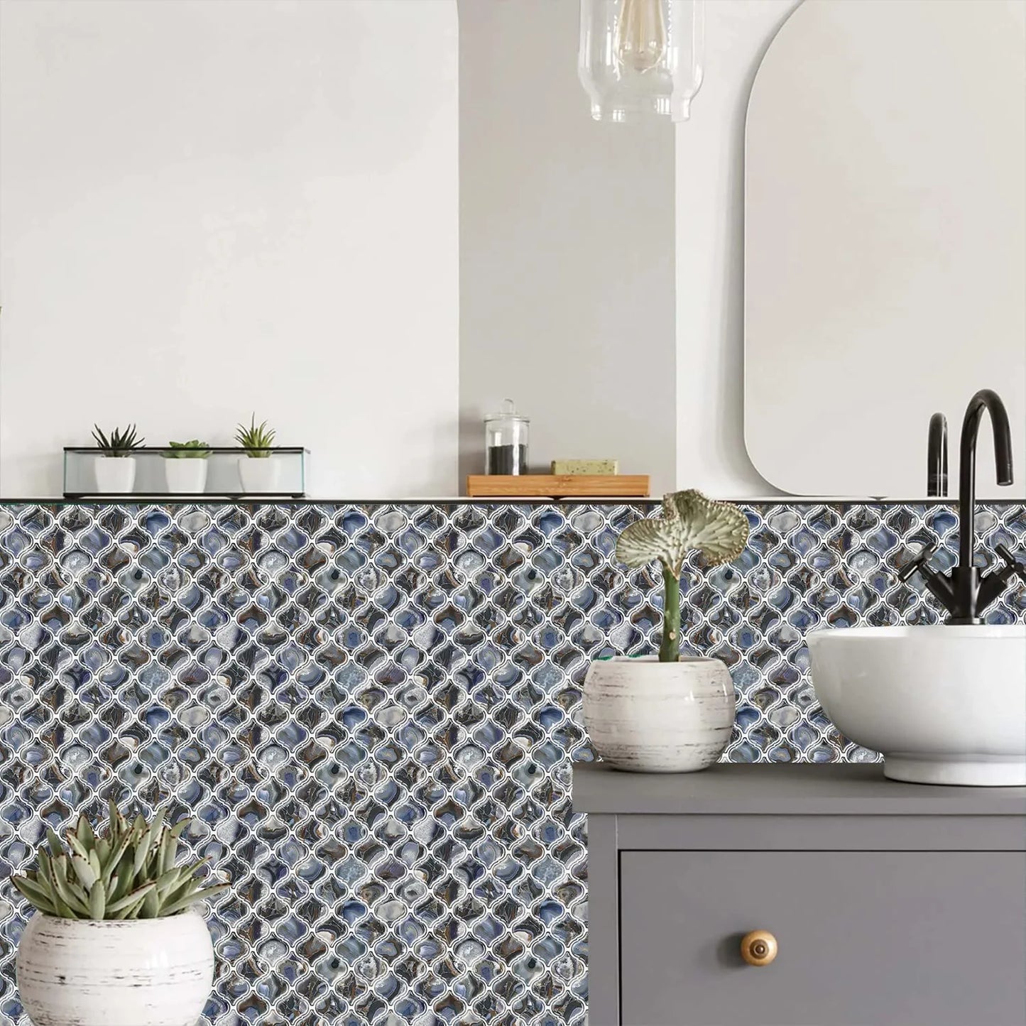 Arabesque - Faux Blue Agate