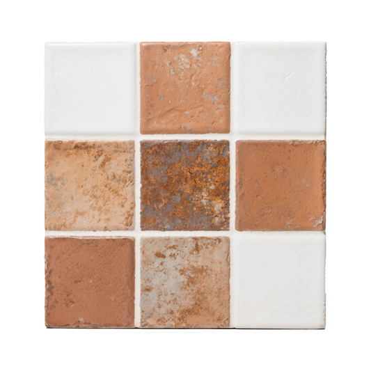 3D Vintage Terracotta Style Peel and Stick Wall Tile