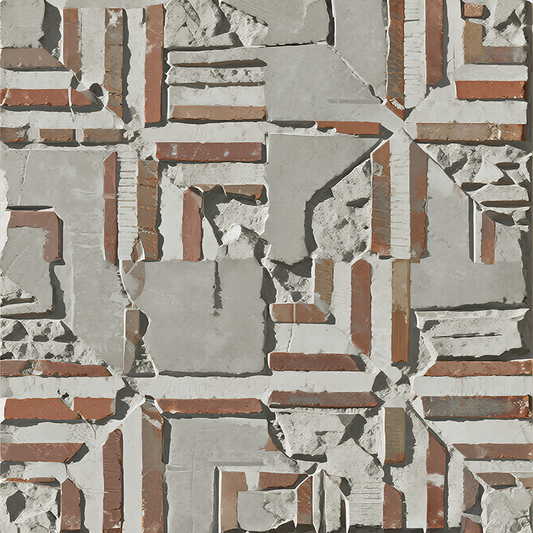 3D Industrial Vintage Style Peel and Stick Wall Tile