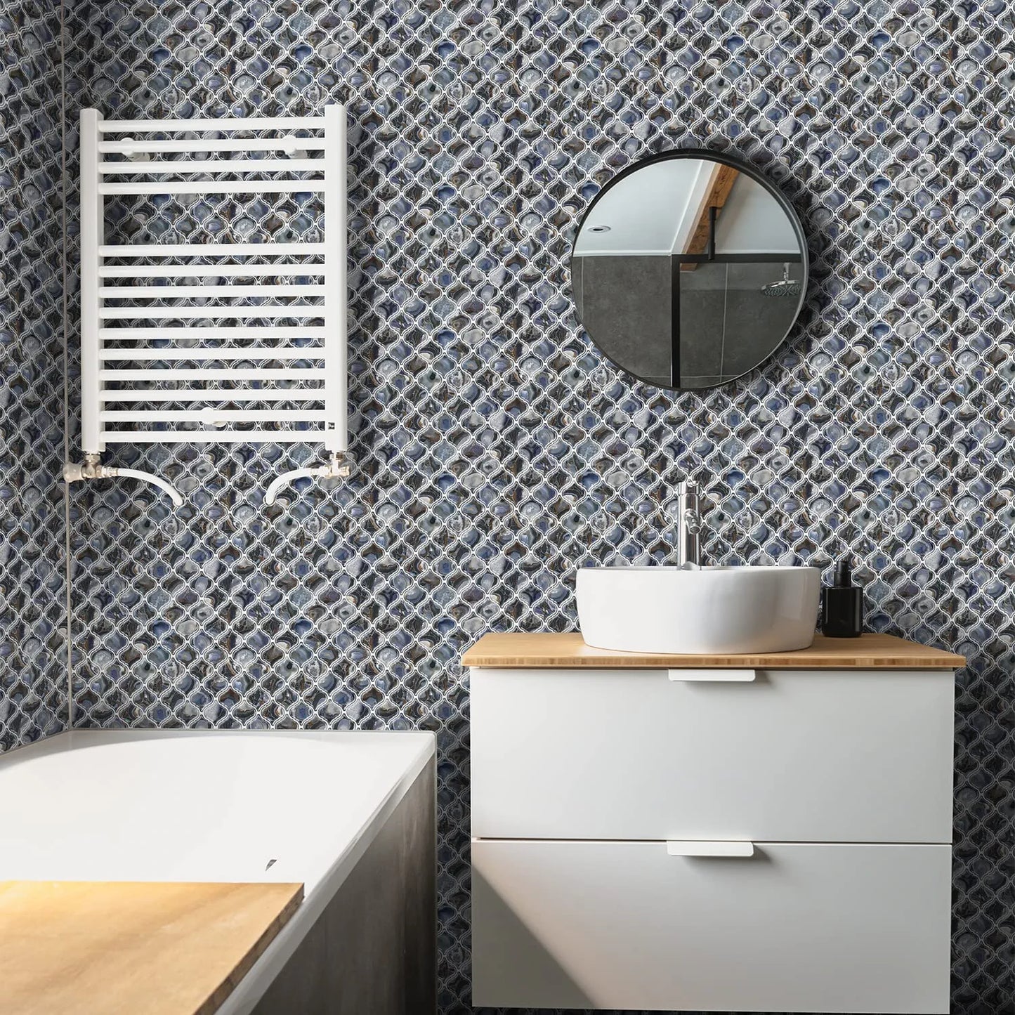 Arabesque - Faux Blue Agate