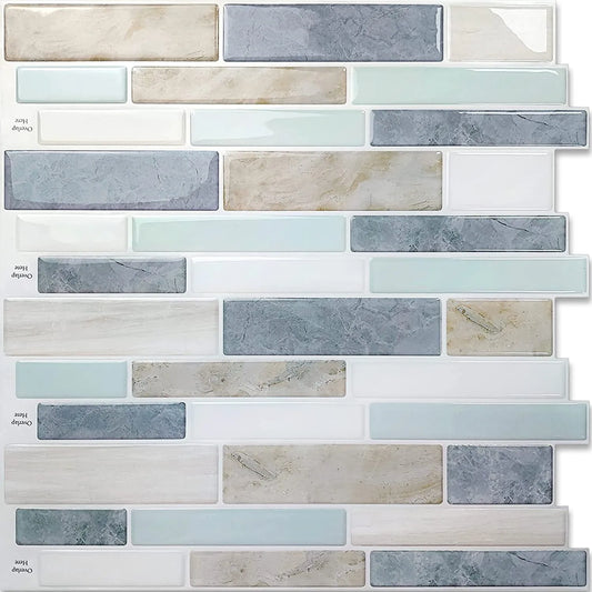 Vamos Tile Linear Blend - Light Blue