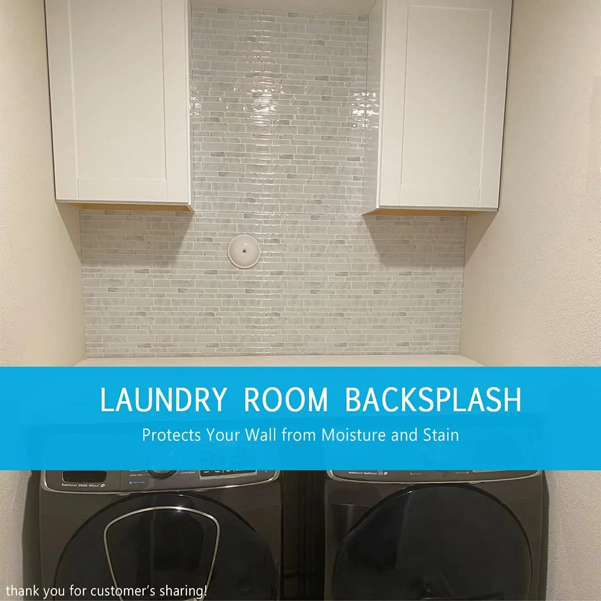 Vamos Tile Linear Blend - Sliver White With Grey Vein