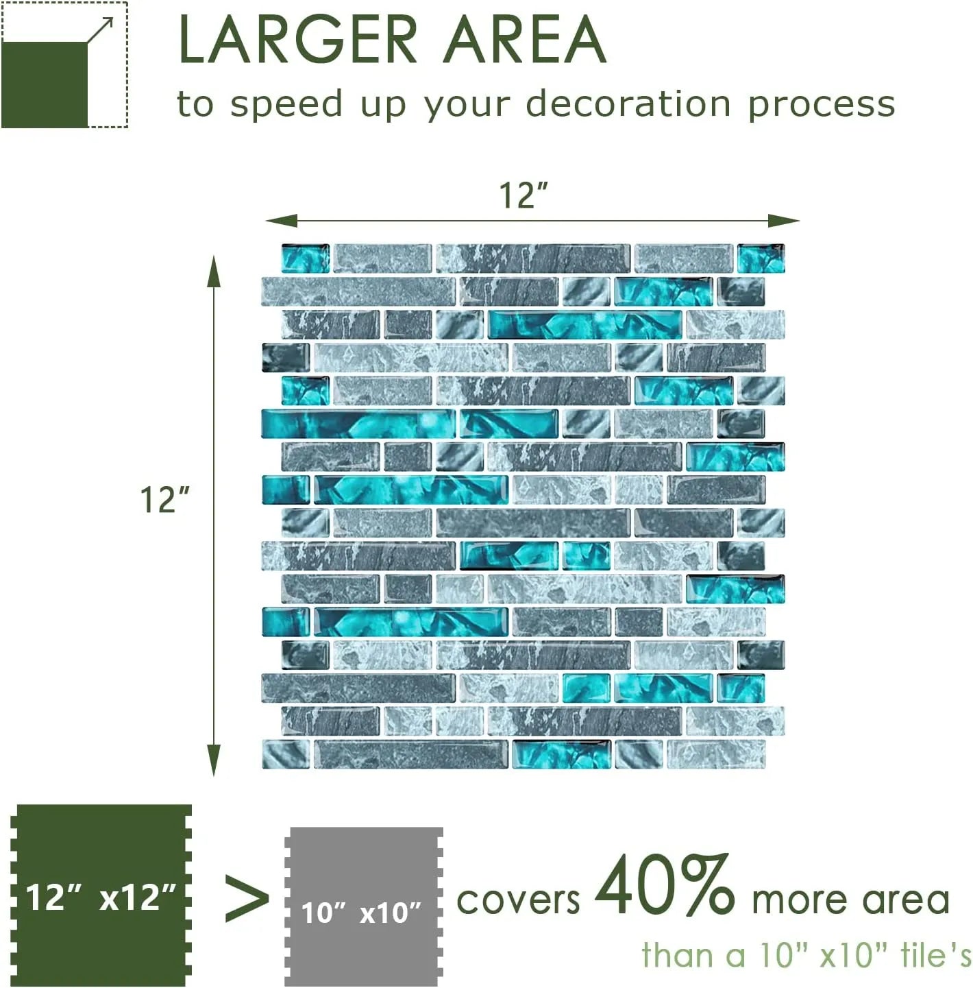 Linear Blend - Gray & Teal
